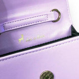 B1207 Bunny Applique Purse (4 Colors): Fuchsia