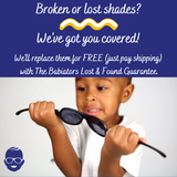 Jet Black Baby and Kid Aviator Kids Sunglasses: 0-2Y / Aviators