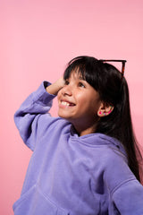 Kids sticky earrings featuring colorful unicorn design by OMY, perfect for playful and fun accessory wear for children.