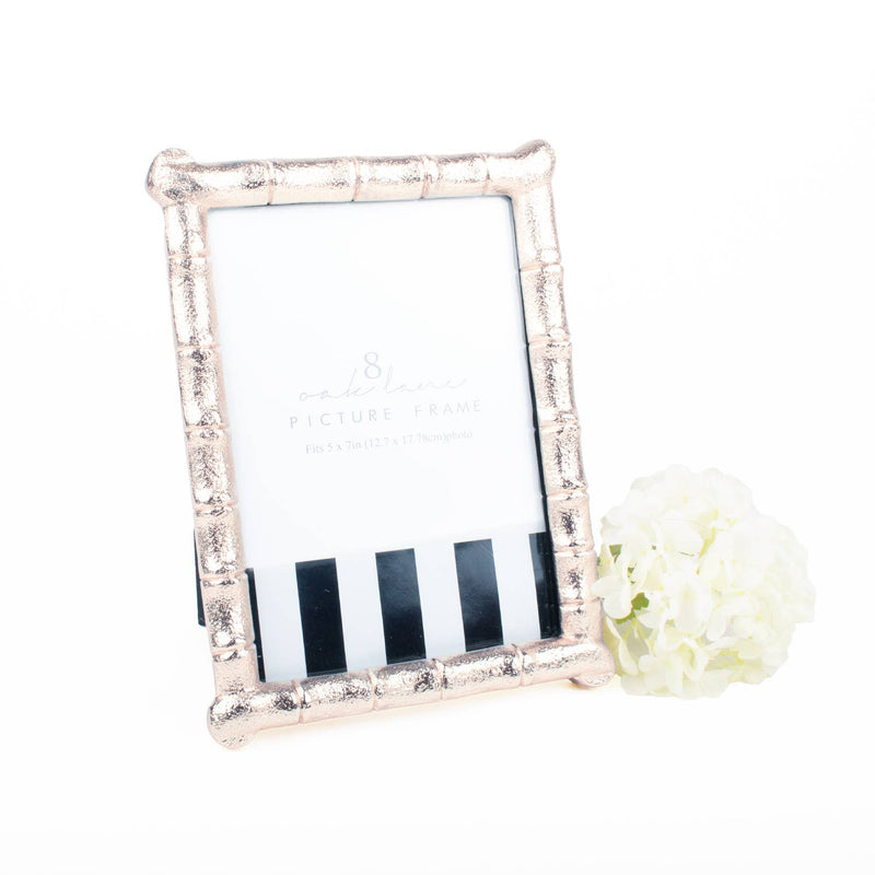 Silver Bamboo 5x7 Picture Frame