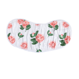 Camellia Baby 2-in-1 Burp Cloth and Bib (Floral)