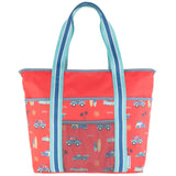 Printed Beach Tote: Surf's Up