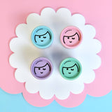 Kids Eco Natural Pressed Eyeshadow & Blush: Pink Eyeshadow