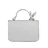 B1207 Bunny Applique Purse (4 Colors): Fuchsia