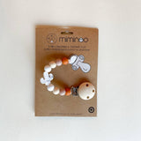 Pacifier Clip Teether Holder Cactus Desert for babies: Pink