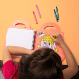 Super Coloring & Sticker Book Yummy by OMY featuring vibrant illustrations and colorful stickers for creative fun.