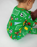 Soccer Bamboo Zippy: 3-6 months