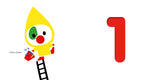 TouchThinkLearn Numbers by Chronicle Books featuring a tactile learning activity with colorful number shapes and textured surfaces.