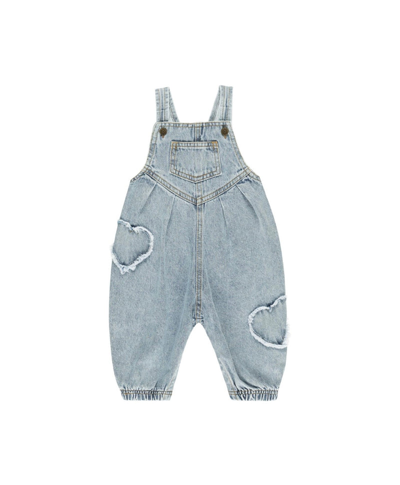 VINTAGE OVERALL || LIGHT WASHED DENIM