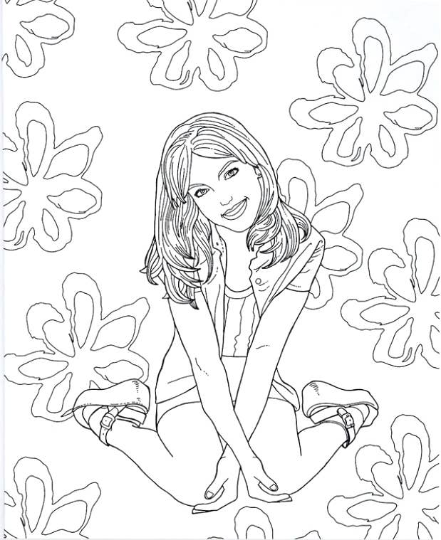 Official Britney Spears Coloring Book