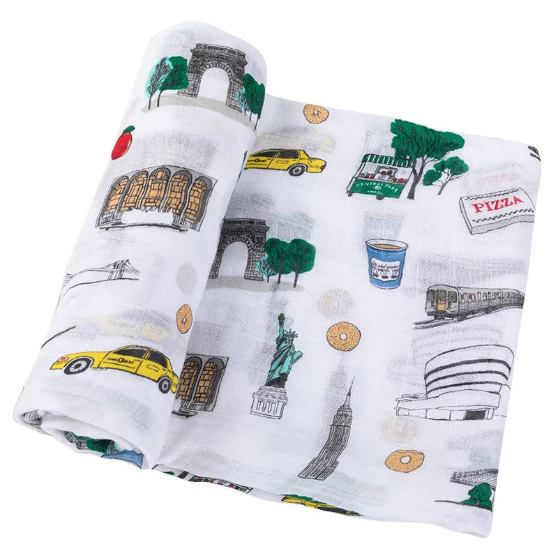 New York City Baby Swaddle Blanket (Unisex)