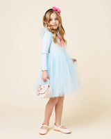 Frill Bow Tutu Dress: Red / 10