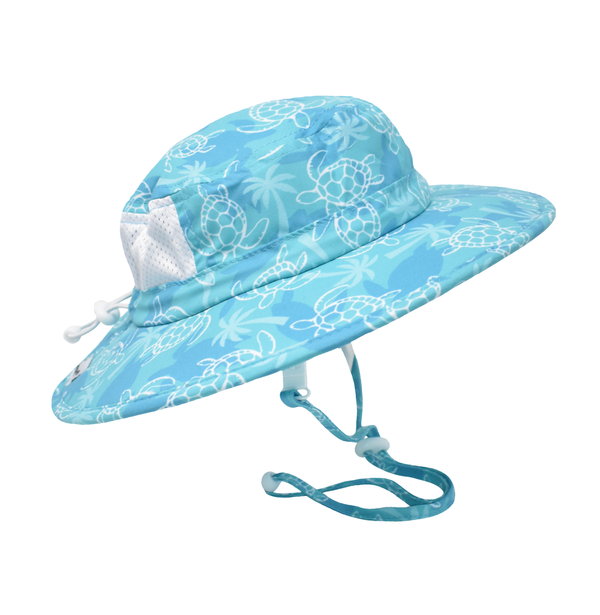 Kids UPF50+ Kai Adventure Hat for Boys and Girls: Navy / Small