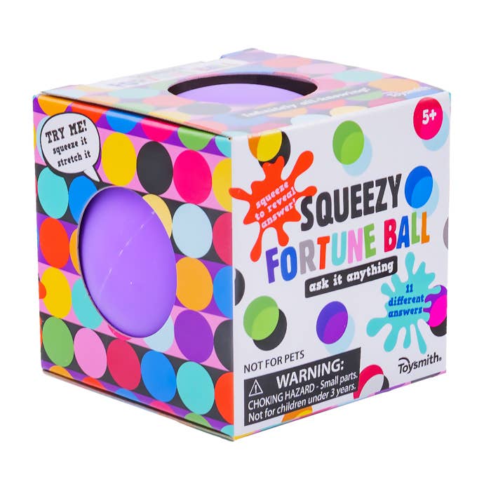 Toysmith Squeezy Fortune Ball