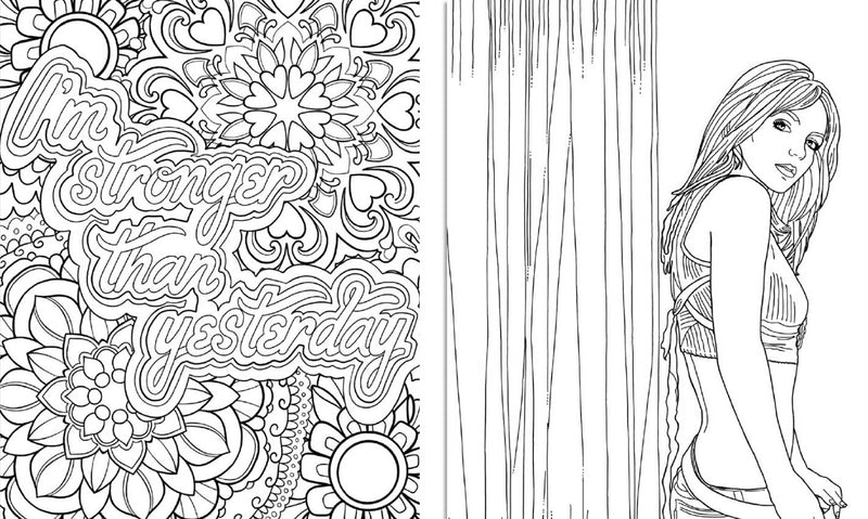 Official Britney Spears Coloring Book