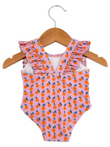 Oranges / Monaco Swimsuit / UPF 50+: