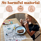 Silicone Reusable Coloring Mat Kids Bundle - Desert Animals