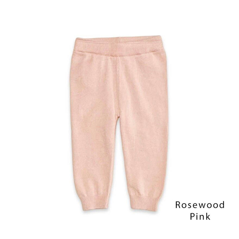 Pocket Baby Pants Sweater Knit (Organic) FW25 - 7 Colors: Natural / 12-18M
