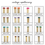 Vintage Apothecary Mint Matches: Mint