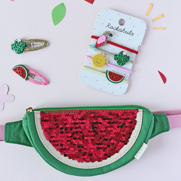 Sequin Watermelon Bum Bag