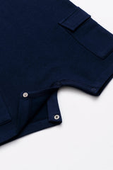 Baby Short Sleeve Jack + Jill Bodysuit + Overalls Set_On Wheels: Boy / On Wheels