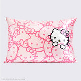 Hello Kitty x Kitsch Pillowcase - Pink Kitty Faces