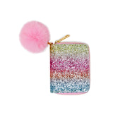 Glitter Rainbow Wallet: Rainabow