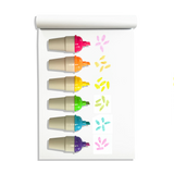 Sweet Scoops: Neon Highlighters - Strawberry Scent (Set of 6)