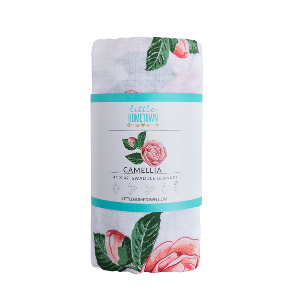 Camellia Swaddle (Floral)