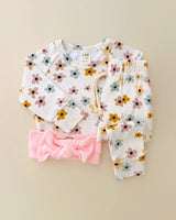 Lounge Set Baby Kids | Floral: 12-18M