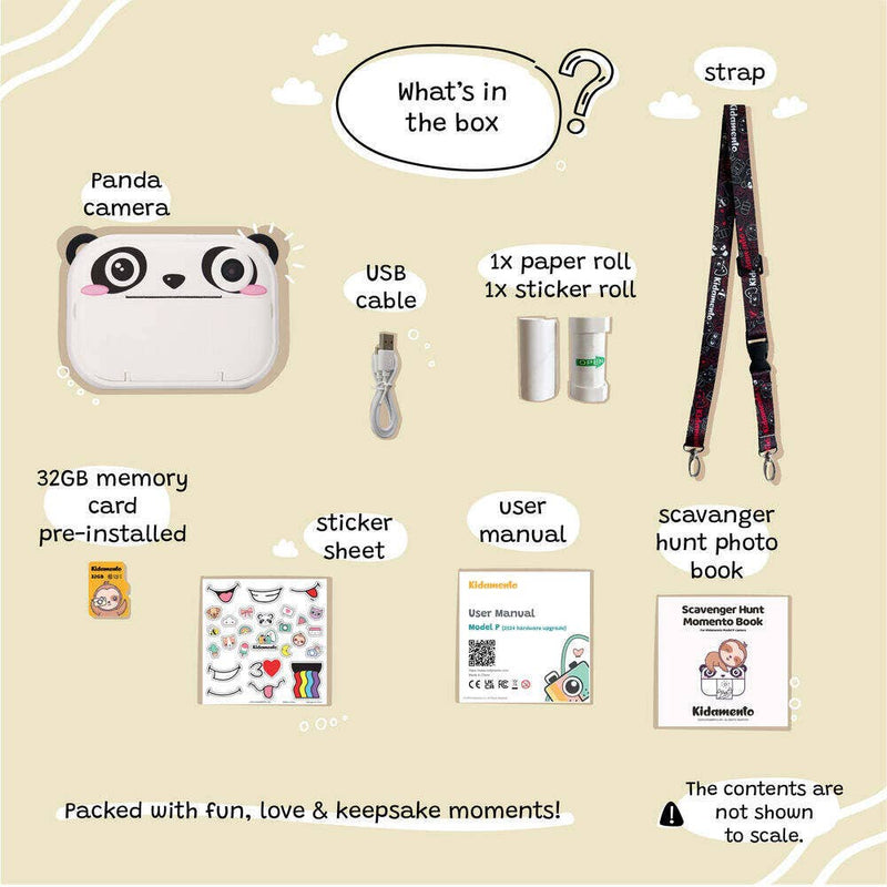 Koko the Panda - Print & Digital Camera - Model P