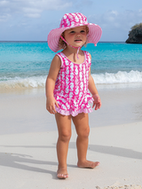 Stella Ruffle Swimsuit for Girls: Fruit Fiesta