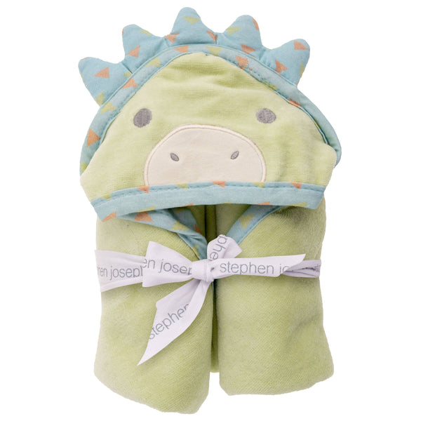 Hooded Bath Towel: Dino