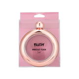 Rose Gold Plastic Bangle Flask