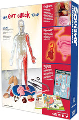 Squishy human body toy from EDC Publishing with detailed anatomical features, soft and squeezable for educational fun.