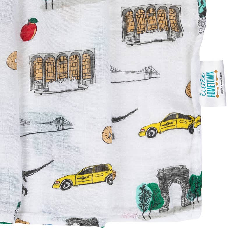 New York City Baby Swaddle Blanket (Unisex)