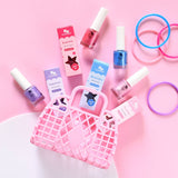 Bright Pink Water-Based Nail Polish for Kids - 8.5ml