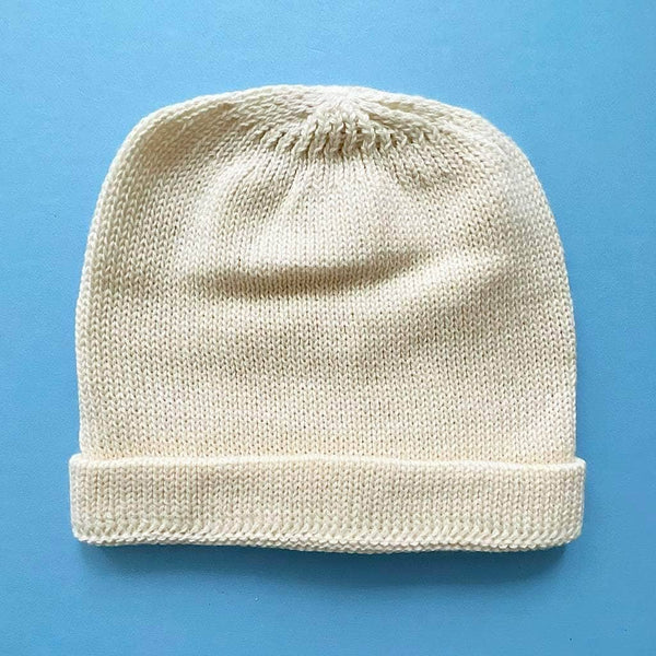 Organic Baby Hat: 0-6 Months / Navy