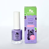 20 FREE Water Based Scented Scratch Off Kids Nail Polish: Cherry Berry - Bright Pink
