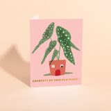 CASITA BEGONIA - Housewarming Card
