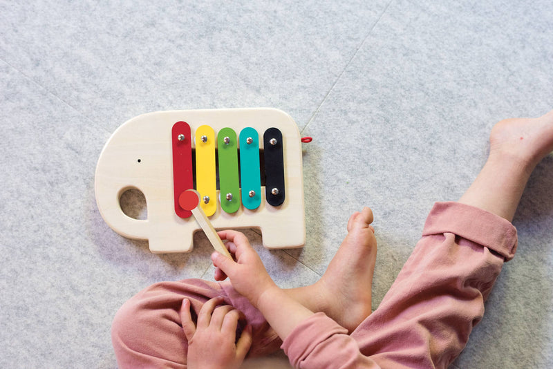 Wooden Elephant Xylophone