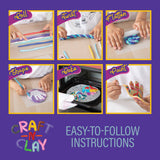 Craft & Clay Handprint Dish Kit - Arts and Crafts for Kids