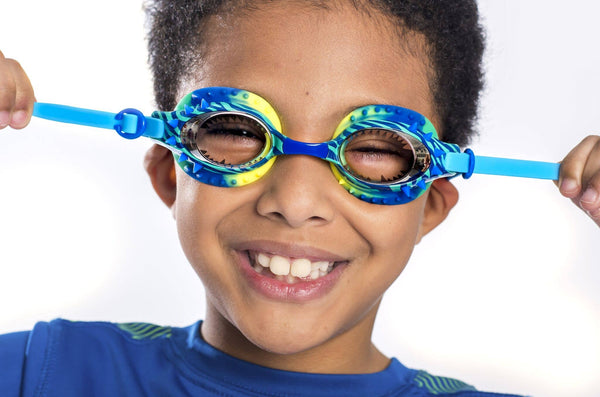 Dinosaur Kids Swim Goggle, Beach, Boy, Swim, Summer, Pool,