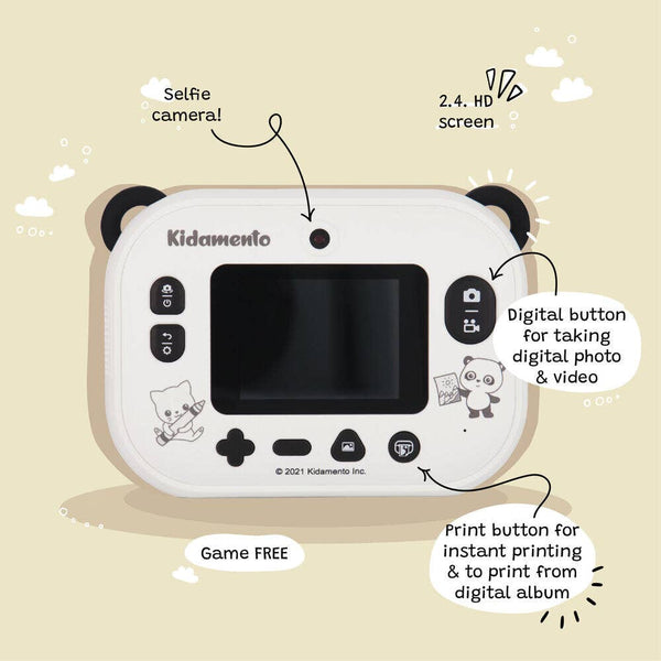 Koko the Panda - Print & Digital Camera - Model P
