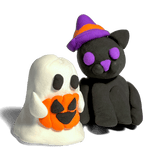 Creatibles Air Dry Clay Kit - Spooky BFFs