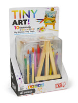 Tiny Art! book by EDC Publishing featuring colorful small illustrations and creative artwork on the cover.