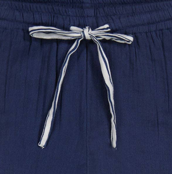La Plage Boys Drawstring Pants Lapis Blue: Blue