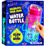 DIY Glow-in-Dark Water Bottle Craft Kit for Girls -
