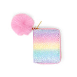 Glitter Rainbow Wallet: Rainabow