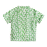 Summer Baby Shirt + Shorts (Organic): Garden Green / 12-18M